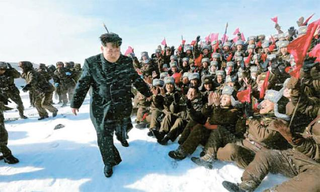 Illustration for article titled Kim Jong-un Photo Allegedly Photoshopped, South Korean News Reports